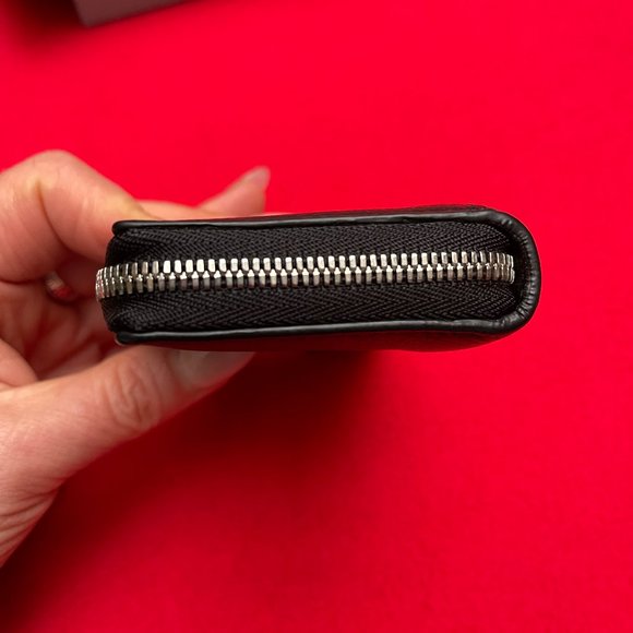 Auc BALENCIAGA Everyday Leather Zippy Zip Around wallet - Picture 12 of 13